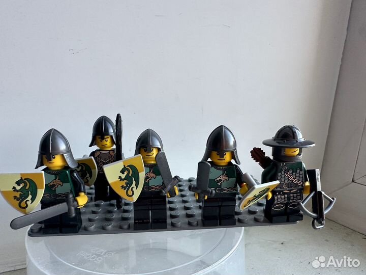Lego kingdoms 2010 Минифигурки рыцарей