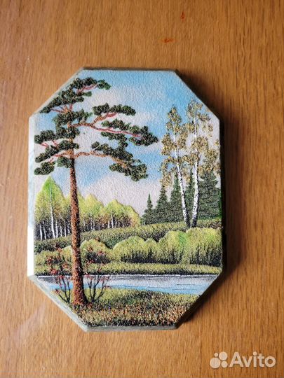 Картина на камне