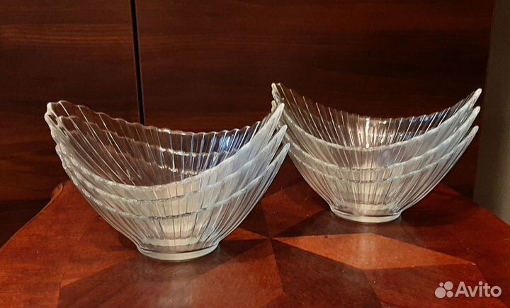 Хрустальная салатница или конфетница 60-90 годы