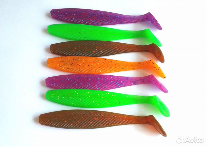 Силиконовые приманки на щуку и судака