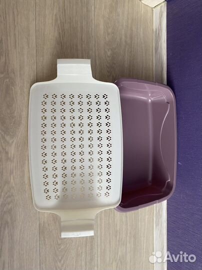 Лоток, миски и лежанка