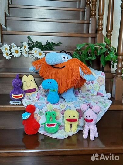 Бодо Бородо вязаная игрушка