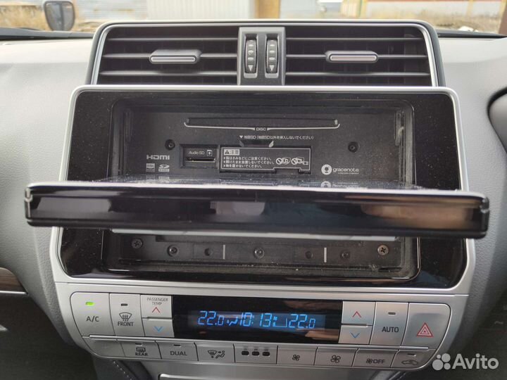 Штатное головное устройство Toyota Prado 150