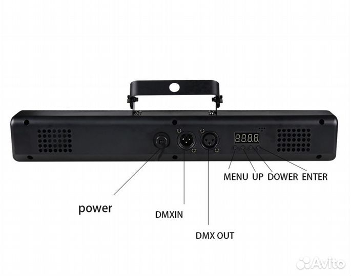 Led панель bar wall washer палка лед планка