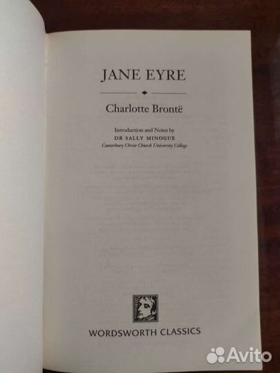 Джейн Эйр на английском