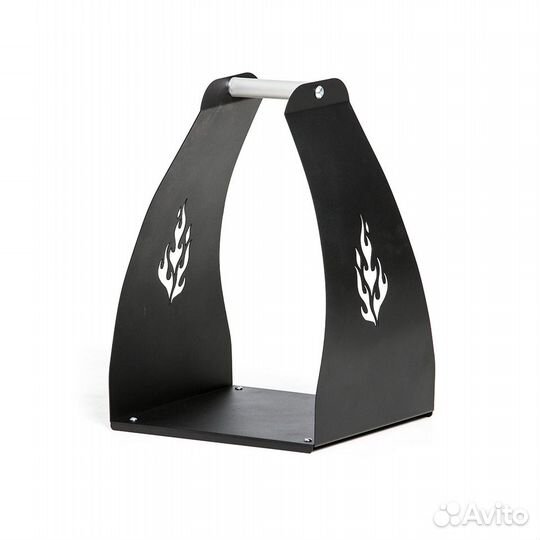 Дровница для печи под казан с ручкой