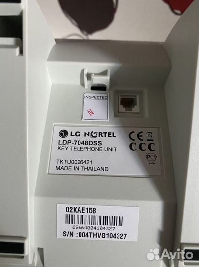 48-кнопочная системная консоль Ericsson-LG Nortel