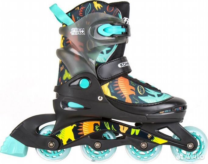 Роликовые коньки Kongo р.26-29 XS голубой