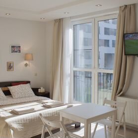 Квартира-студия, 37 м², 2 кровати