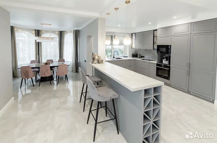 Кухонный гарнитур Островной