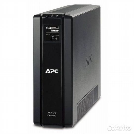 Ибп APC Back-UPS Pro BR1500G-RS (1500VA/865W, LCD, USB, 6*Schuko )