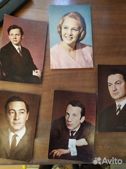 Открытки СССР,актеры