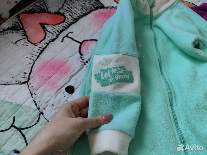 Флисовые комбинезоны для двойни