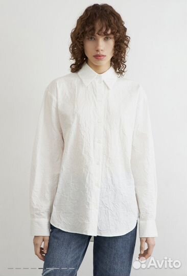 Lime рубашка мятая