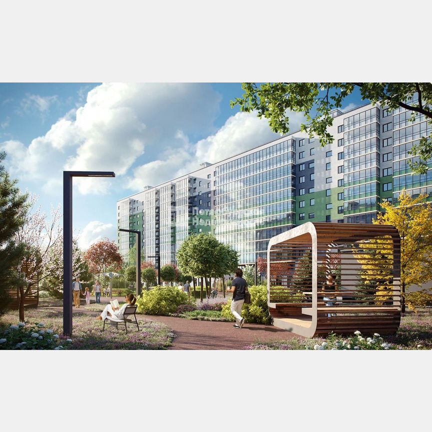 Квартира-студия, 22,2 м², 2/12 эт.