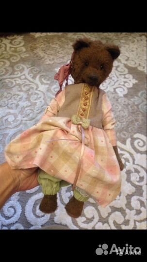 Мишка тедди ручная работа