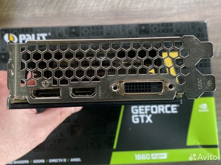 Видеокарта gtx 1660 super