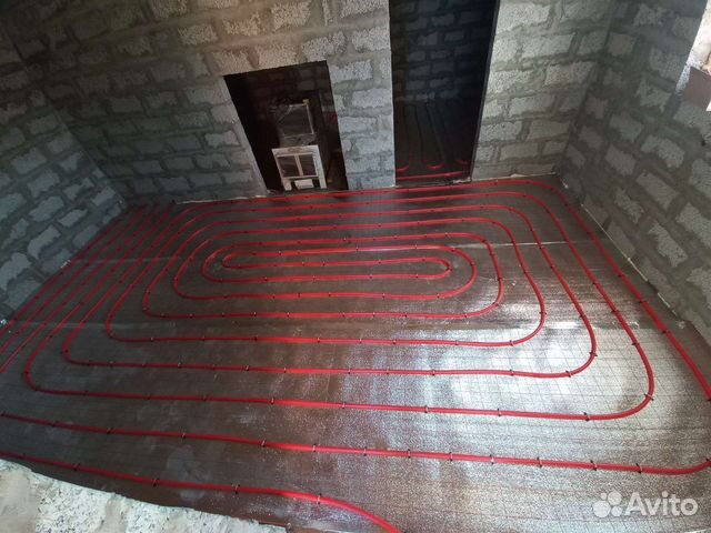 Монтаж систем отопления, водоснабжения, тёплый пол