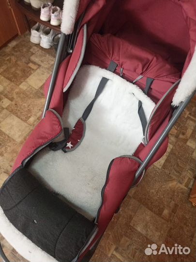 Коляска санки