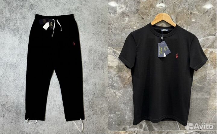 Костюм штаны + футболка polo
