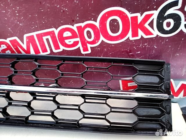 Решетка бампера передняя Skoda