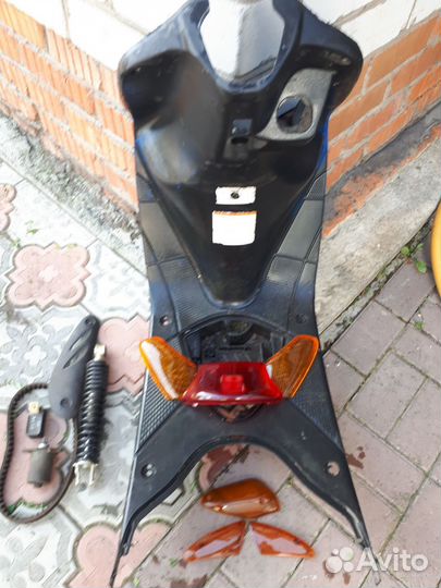 Скутер Сузуки Lets 2 разбор