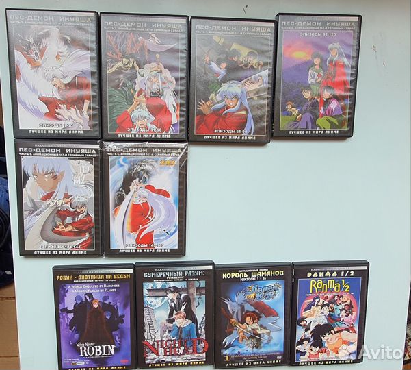 Dvd диски аниме