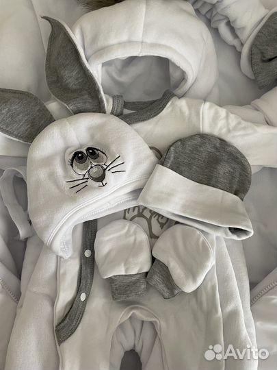 Теплый комплект на выписку