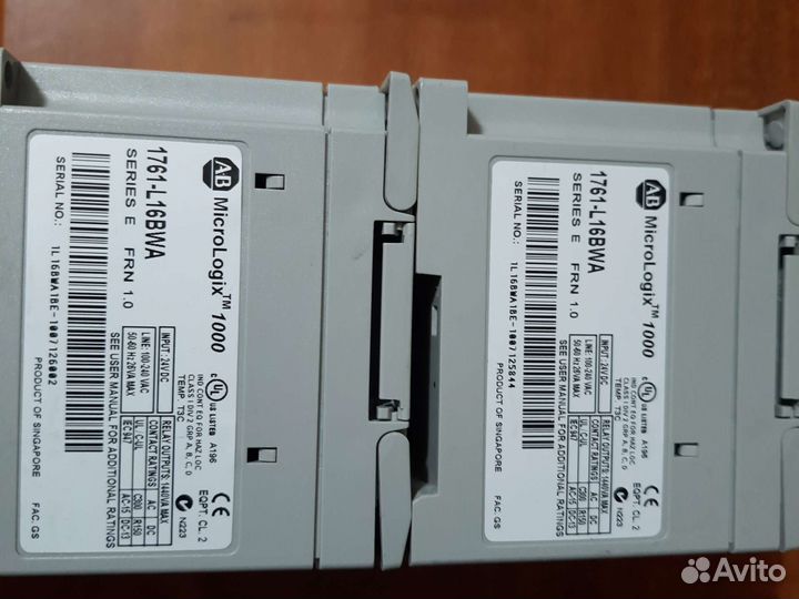 Программируемое реле Micrologix Allen Bradley 1000