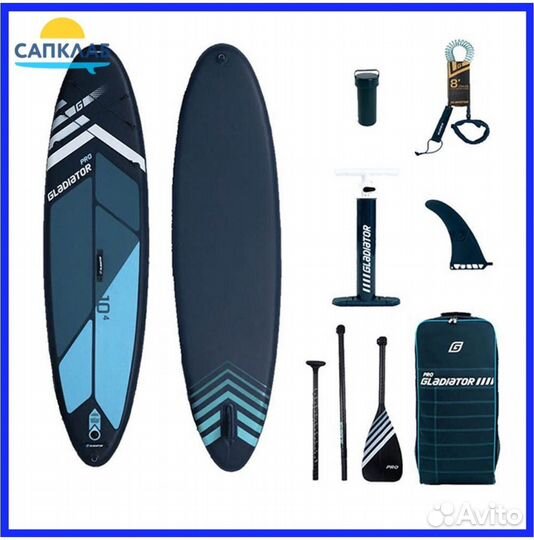 Сап бор доска Gladiator PRO 10.4 (316*76*12)