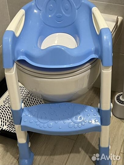 Сидушка на унитаз со ступенькой