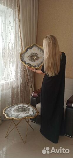 Стол из эпоксидной смолы В наличии