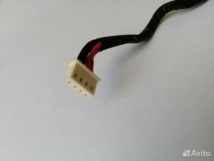 Разъем питания со шлейфом для ноутбука