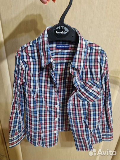 Пиджак и рубашка 104 размер