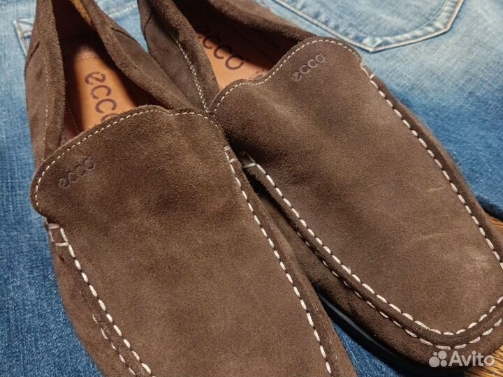Мокасины мужские Ecco 42(28см) новые оригинал