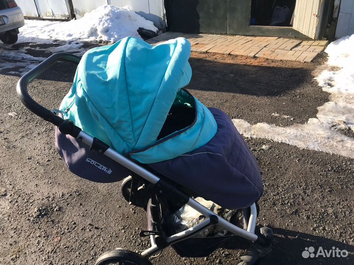 Коляска 2в1 bebetto solaris