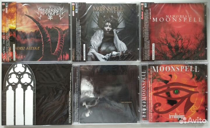 CD лиц Moonspell Manticora Illnath Cradle Of Filth