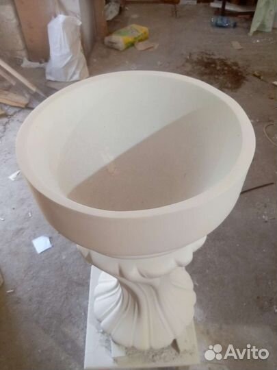 Вазоны для цветов из бетона