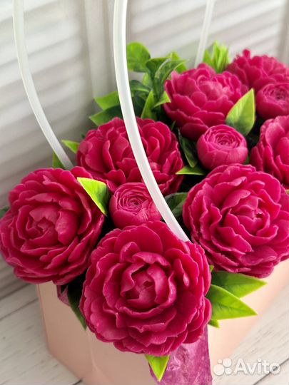 Букет из мыла