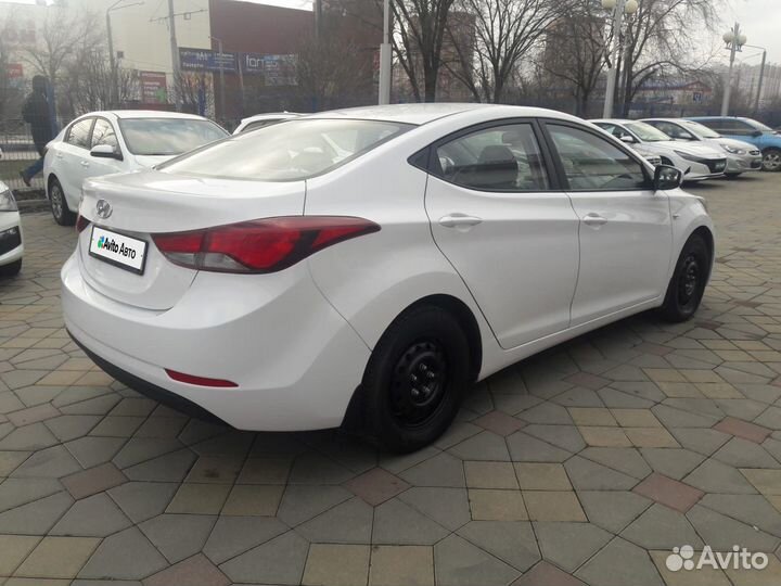 Hyundai Elantra 1.6 МТ, 2015, 37 000 км