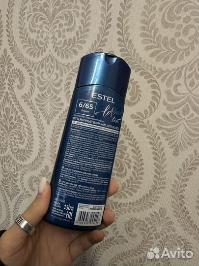 Estel оттеночный бальзам вишня