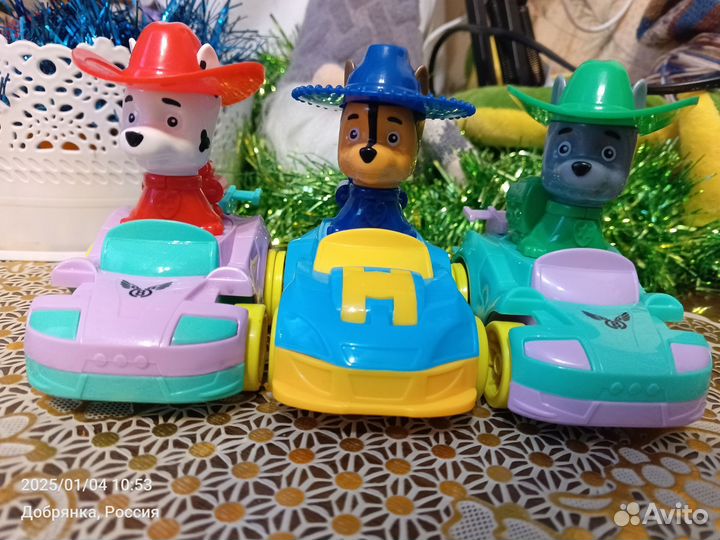 Щенячий патруль машинки