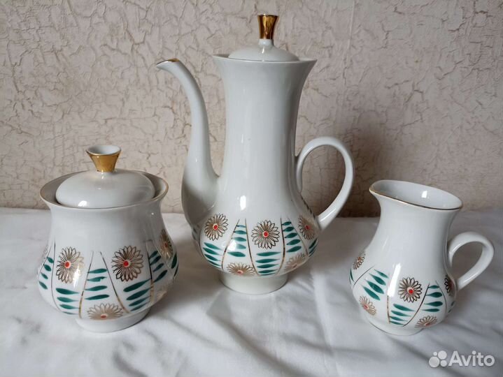 Кофейный сервиз Польша и сервиз СССР