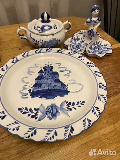 Сэт сахарница менажница блюдо