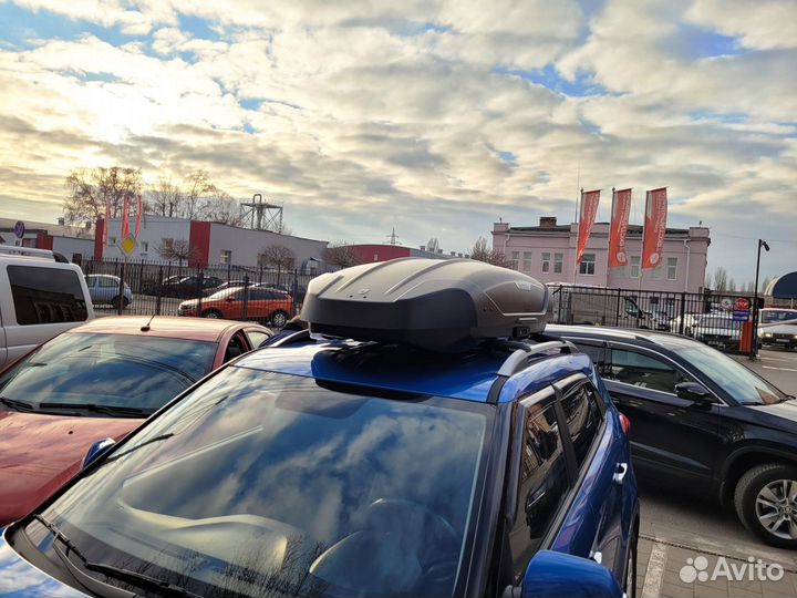 Автобокс Broomer черный мат. на Hyundai Creta