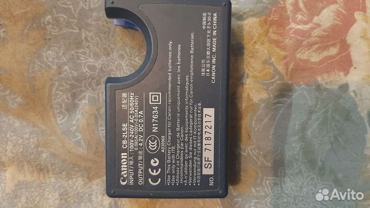 Зарядное устройство canon
