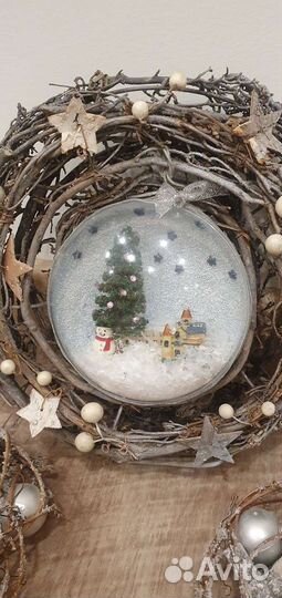 Новогодние украшения для дома ручной работы