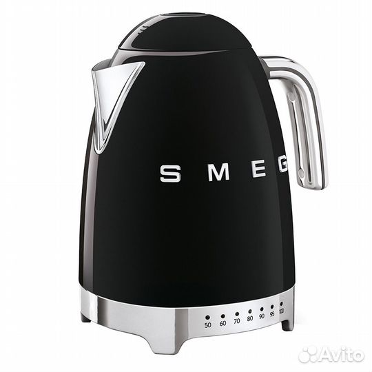 Чайник Smeg KLF04bleu, черный