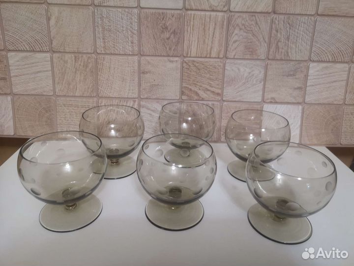 Фужеры коньячные СССР