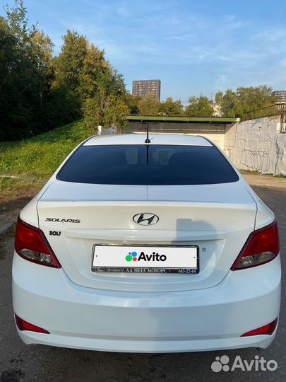 Hyundai Solaris 1.4 AT, 2016, 173 000 км